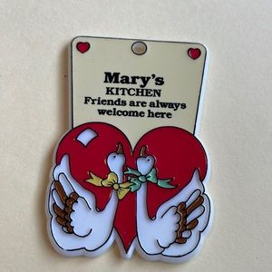 Vintage MARY magnet